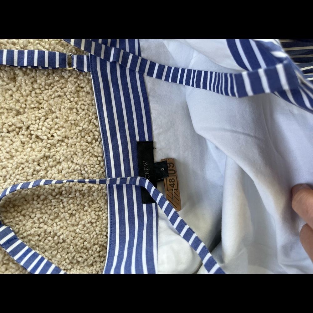 Jcrew maxi dress with tie